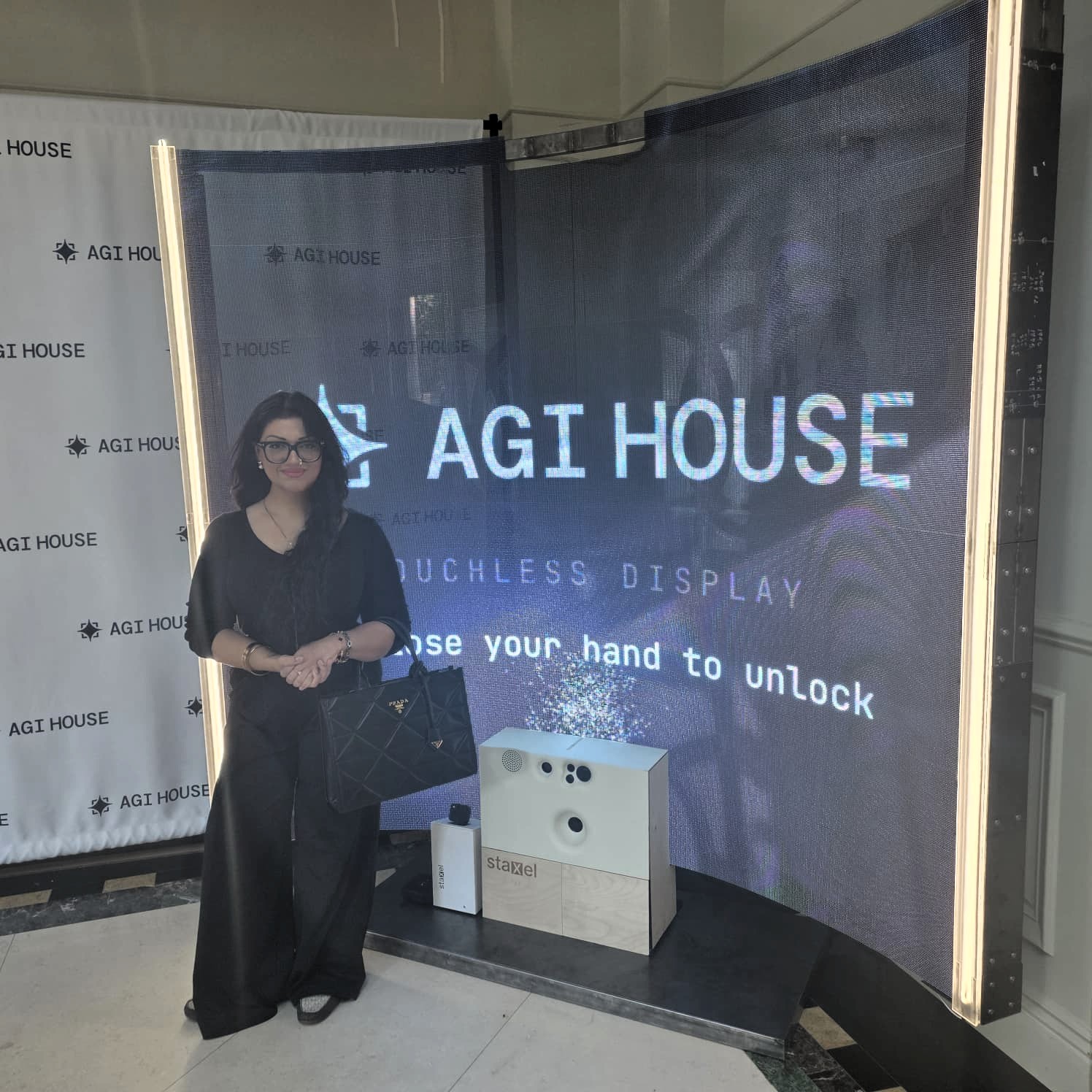 Arifa Kokab at AGI House, Silicon Valley