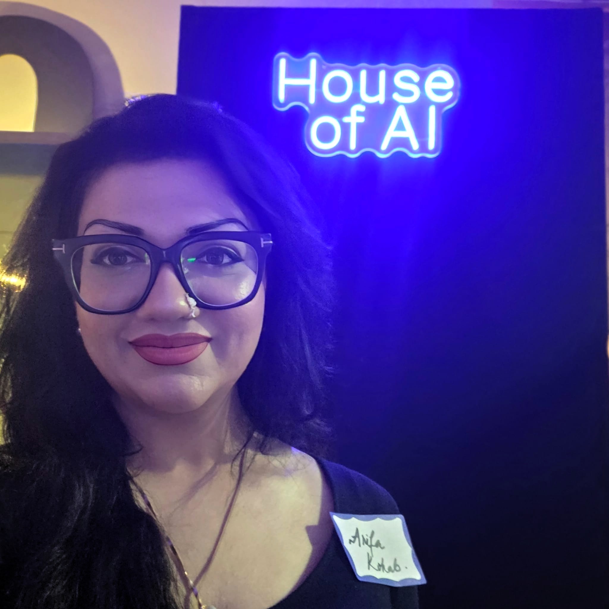 Arifa Kokab at House of AI, Silicon Valley